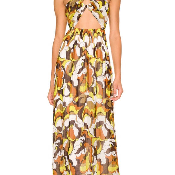 Faithfull The Brand La Costa Maxi Dress - Picture 4 of 7